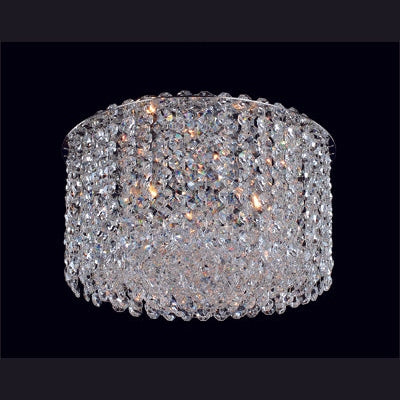 Allegri - 11663-010-FR001 - Three Light Flush Mount - Milieu Metro - Chrome