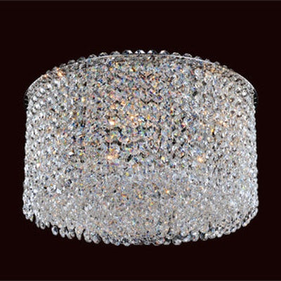 Allegri - 11664-010-FR001 - Five Light Flush Mount - Milieu Metro - Chrome