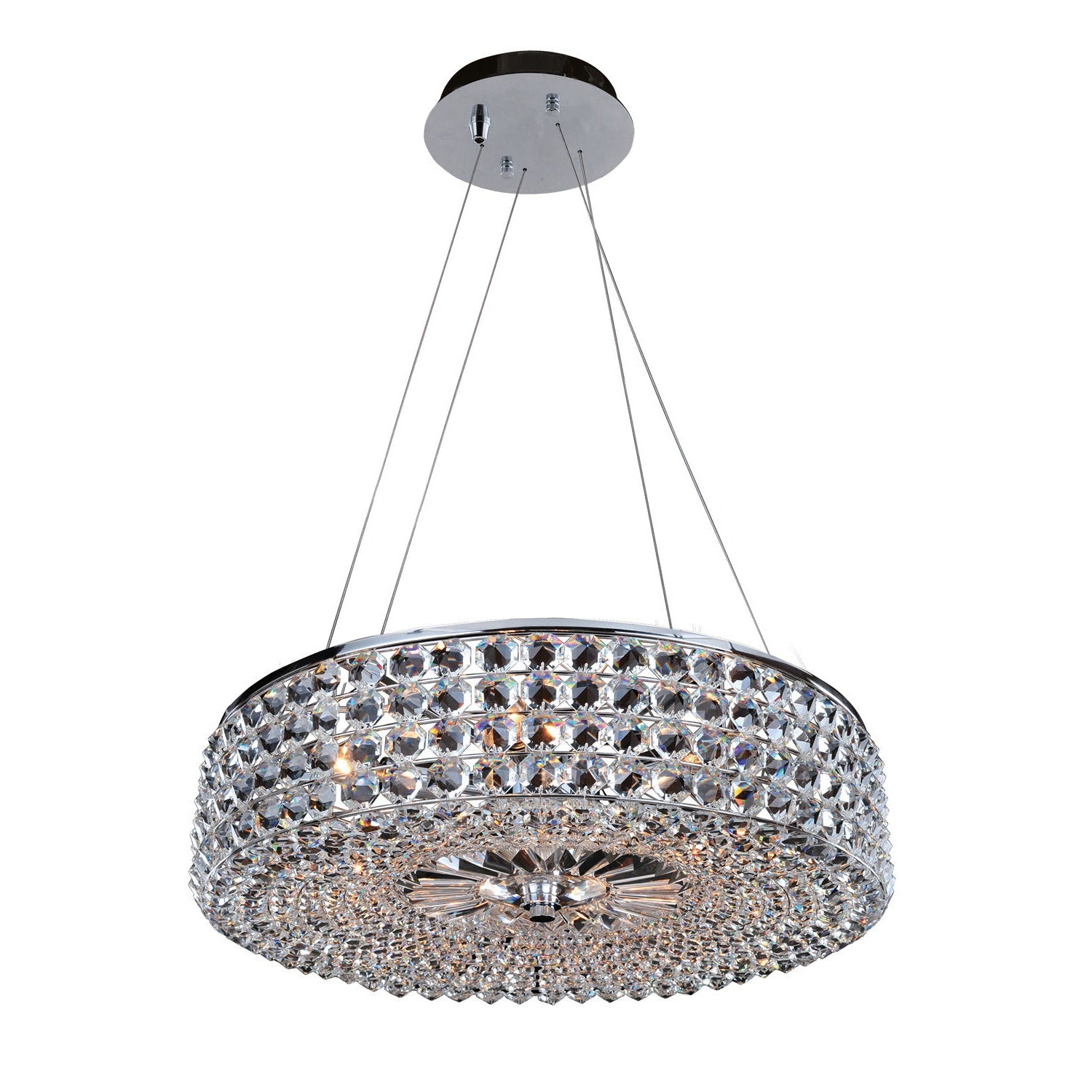 Allegri - 11752-010-FR001 - Six Light Pendant - Arche - Chrome