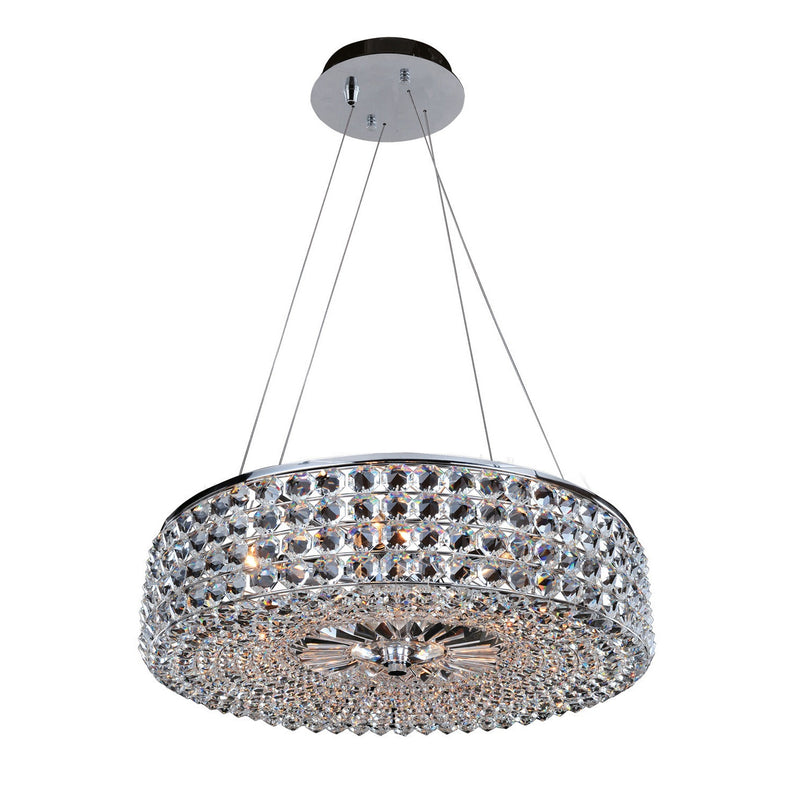 Allegri - 11752-010-FR001 - Six Light Pendant - Arche - Chrome