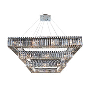 Allegri - 11780-010-FR001 - 36 Light Pendant - Quadro - Chrome