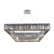 Allegri - 11781-010-FR001 - 28 Light Pendant - Quadro - Chrome