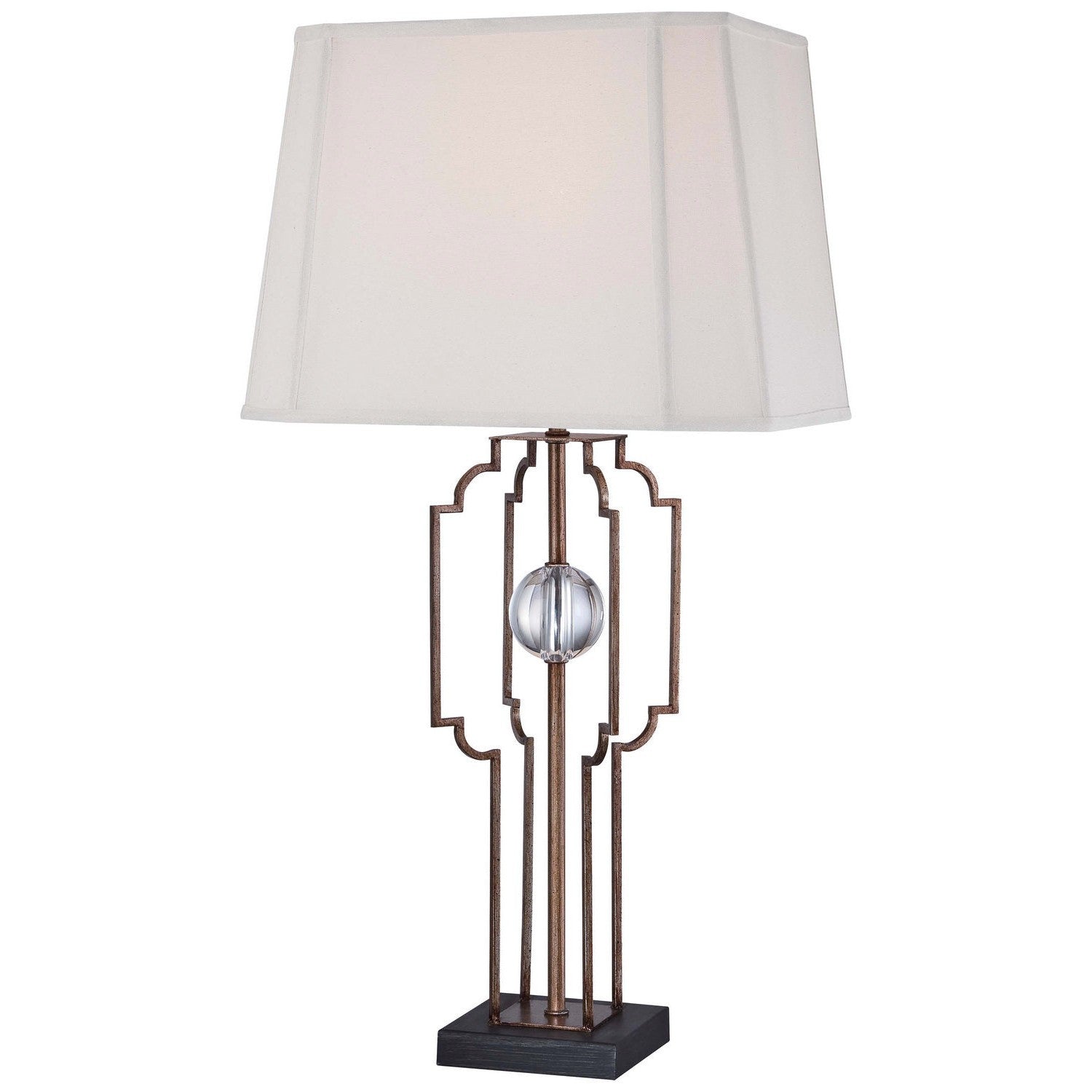 Minka-Lavery - 12413-0 - One Light Table Lamp - Silver Leaf