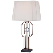 Minka-Lavery - 12413-0 - One Light Table Lamp - Silver Leaf