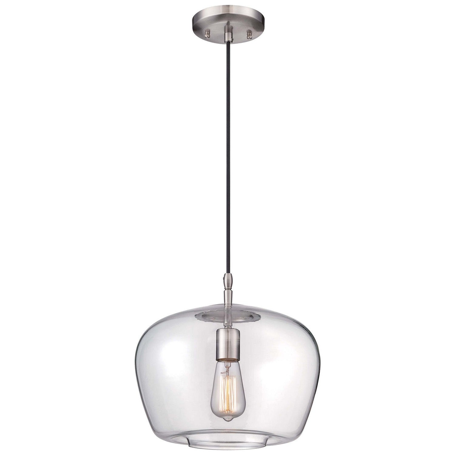 Minka-Lavery - 2260-84 - One Light Mini Pendant - Brushed Nickel
