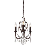Minka-Lavery - 3138-284 - Three Light Mini Chandelier - Vintage Bronze