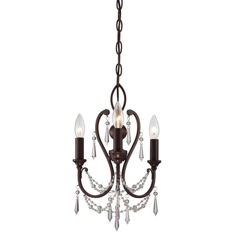 Minka-Lavery - 3138-284 - Three Light Mini Chandelier - Vintage Bronze