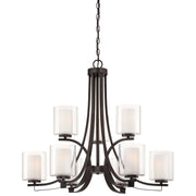Minka-Lavery - 4109-172 - Nine Light Chandelier - Parsons Studio - Smoked Iron