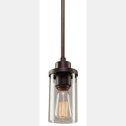 Artcraft - AC10001 - One Light Pendant - Menlo Park - Oil Rubbed Bronze