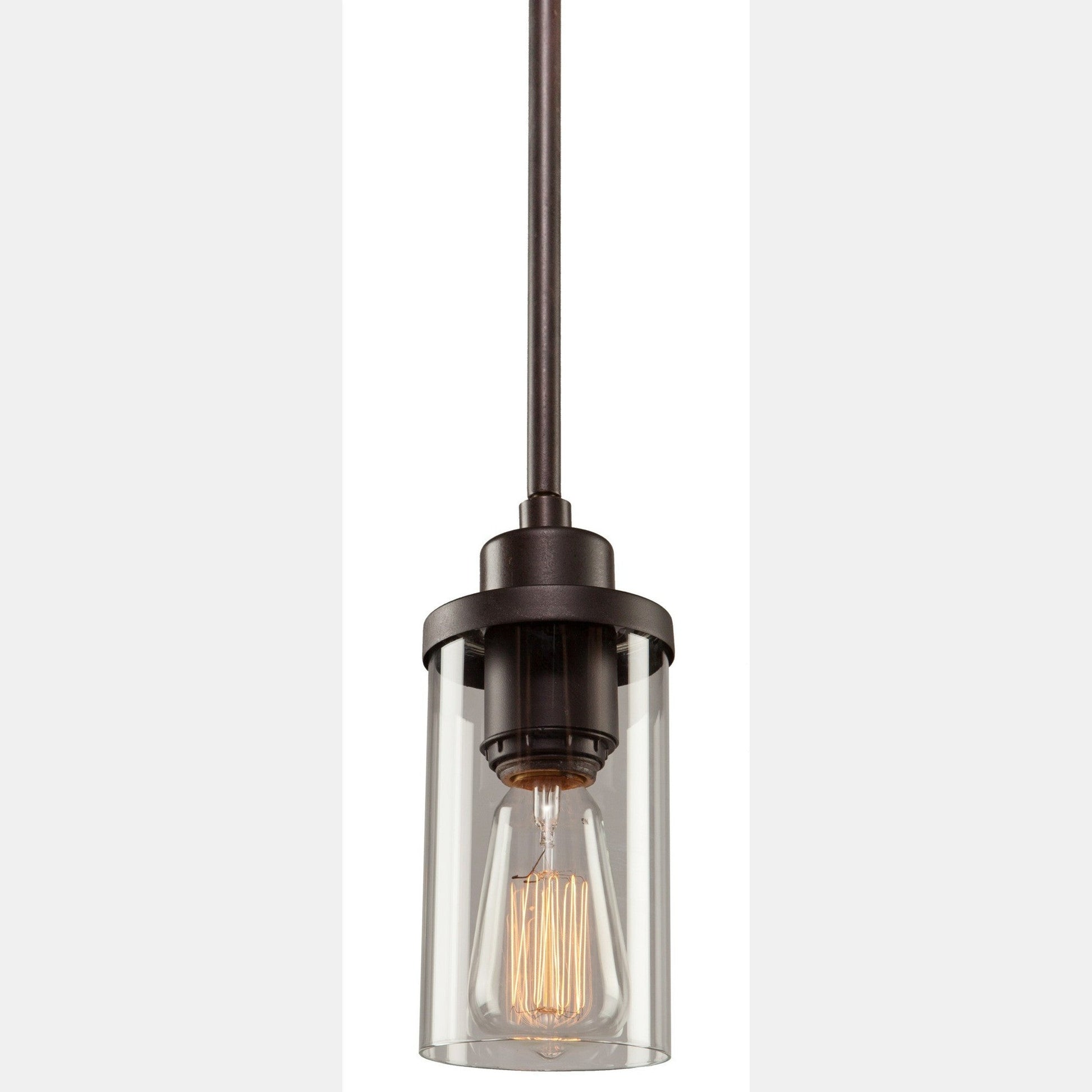 Artcraft - AC10001 - One Light Pendant - Menlo Park - Oil Rubbed Bronze