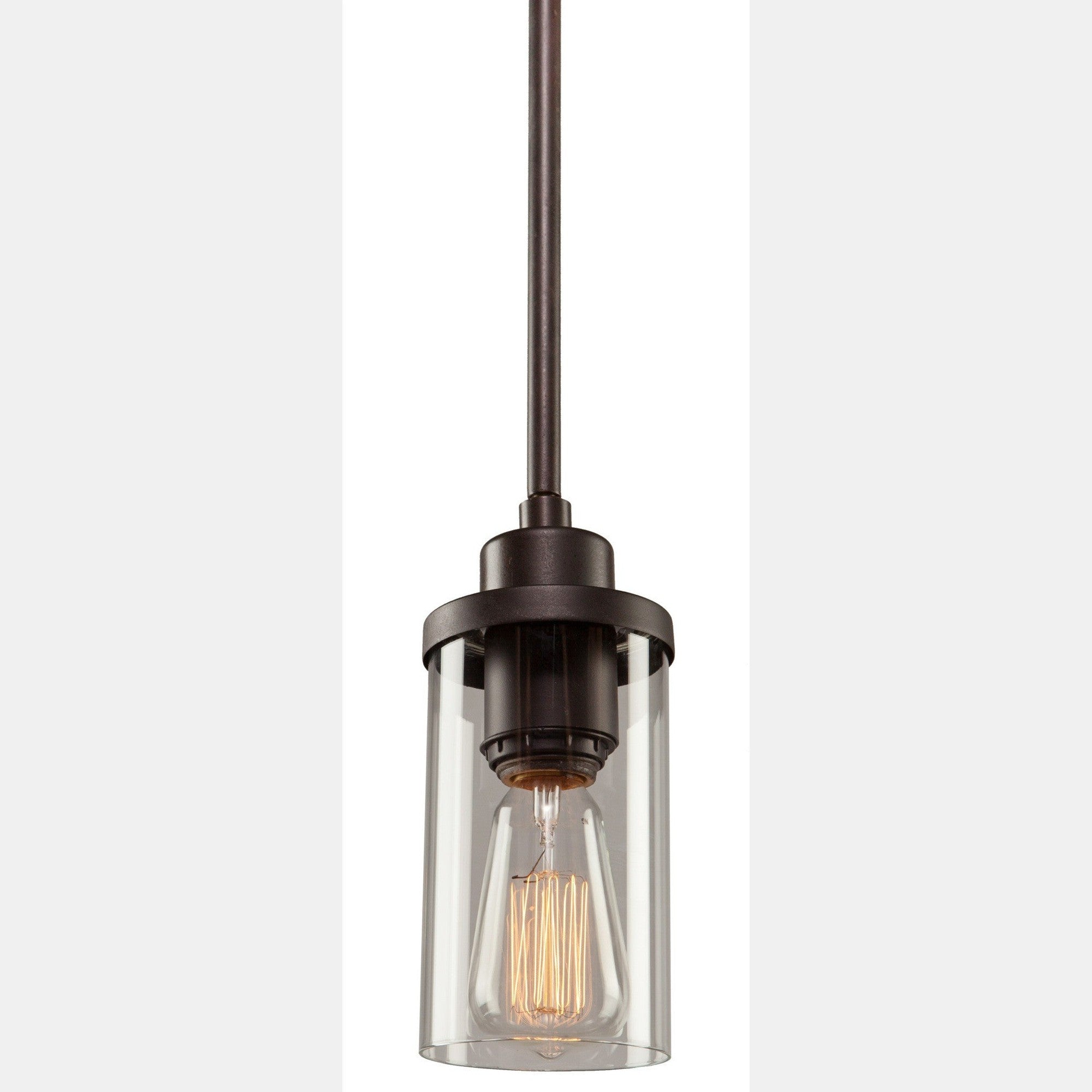 Artcraft - AC10001 - One Light Pendant - Menlo Park - Oil Rubbed Bronze