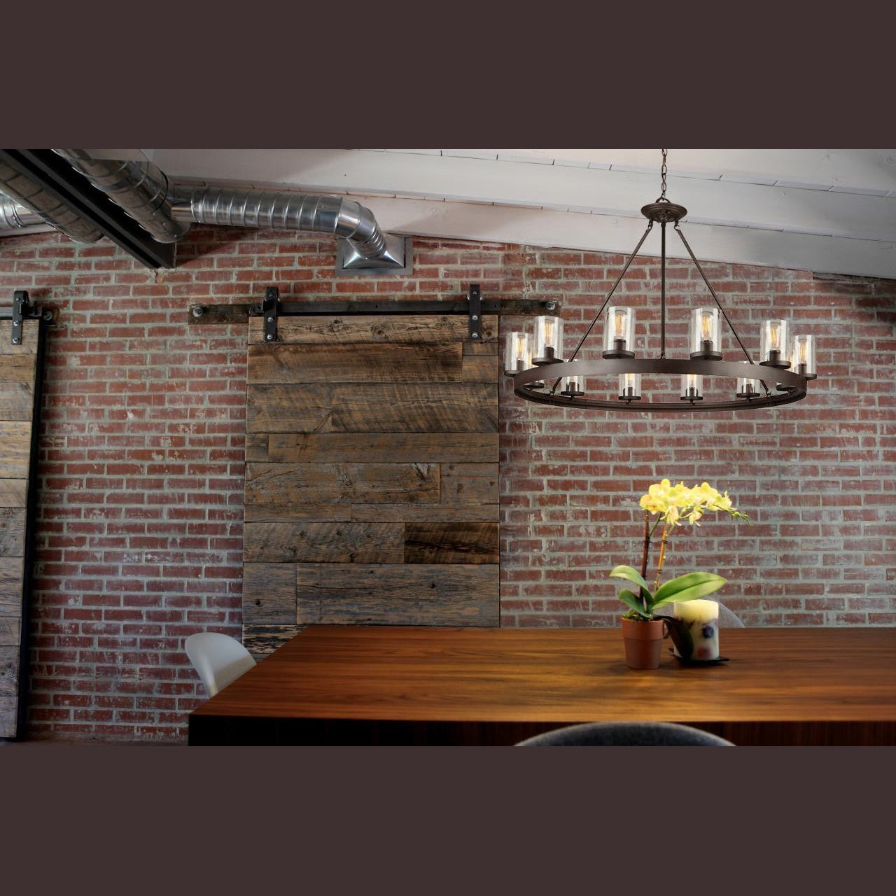 Artcraft - AC10002 - 12 Light Chandelier - Menlo Park - Oil Rubbed Bronze