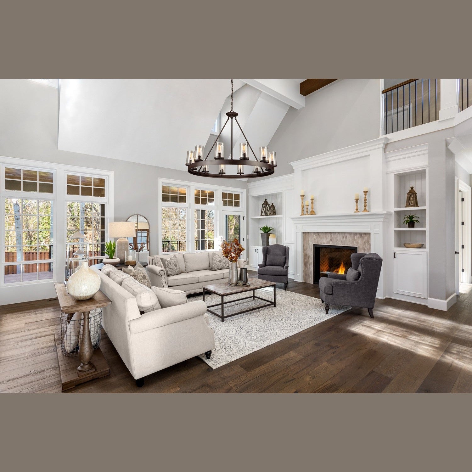 Artcraft - AC10002 - 12 Light Chandelier - Menlo Park - Oil Rubbed Bronze