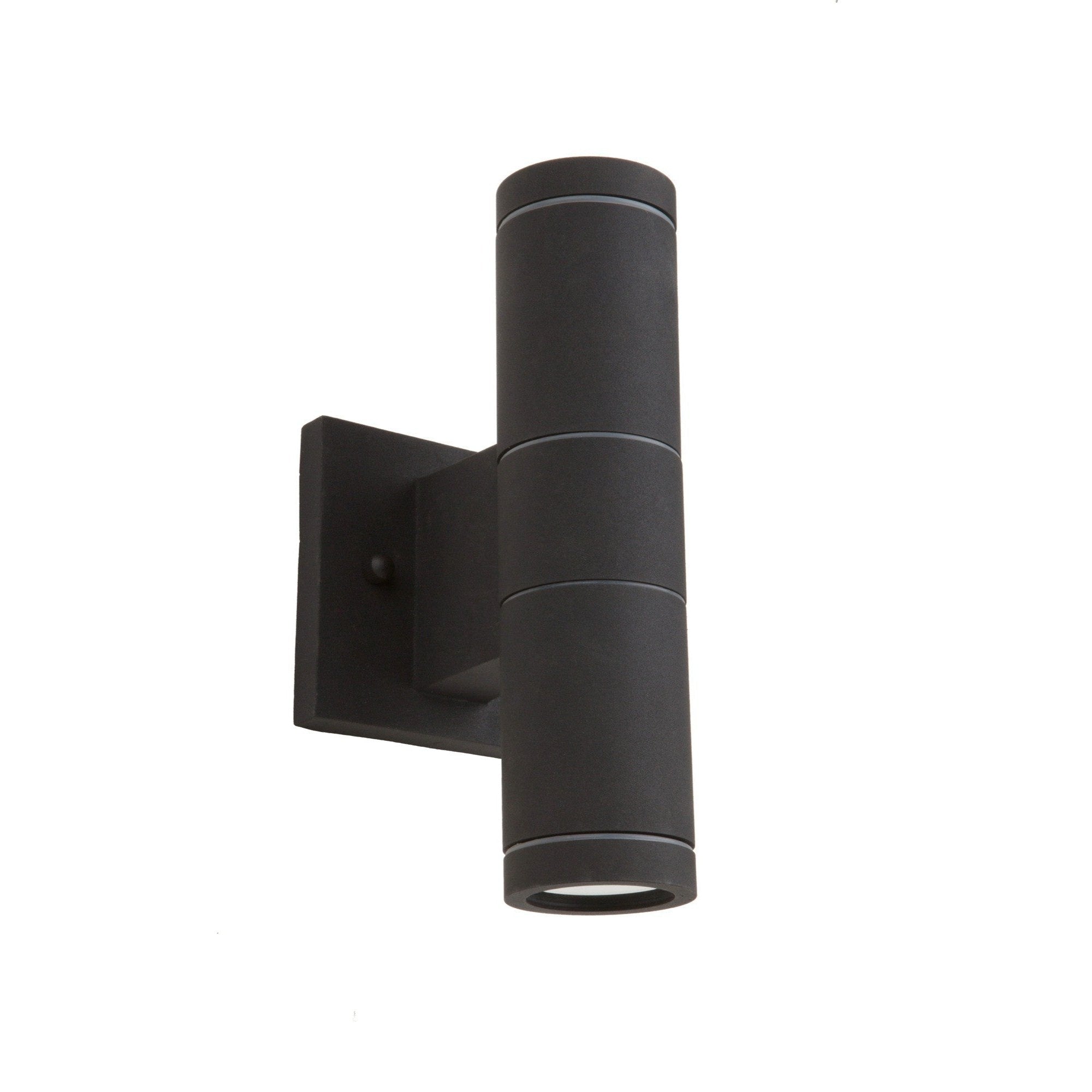 Artcraft - AC8002BK - Two Light Outdoor Wall Mount - Nuevo - Black