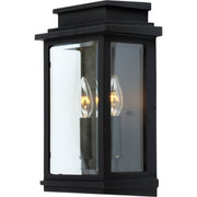Artcraft - AC8391BK - Two Light Outdoor Wall Mount - Freemont - Black
