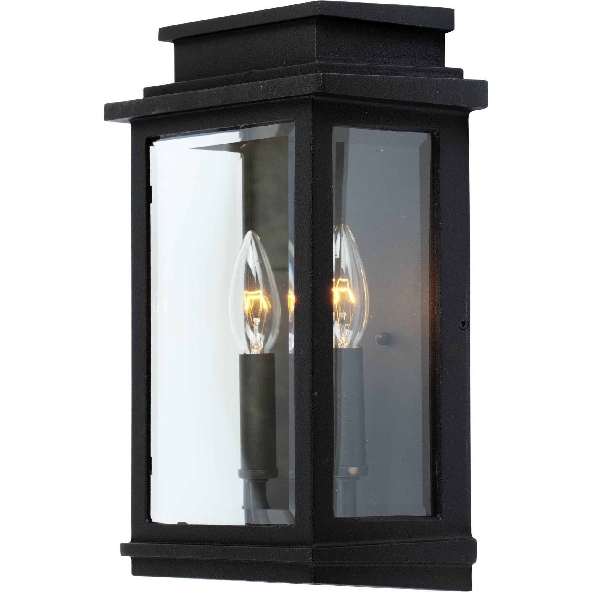 Artcraft - AC8391BK - Two Light Outdoor Wall Mount - Freemont - Black