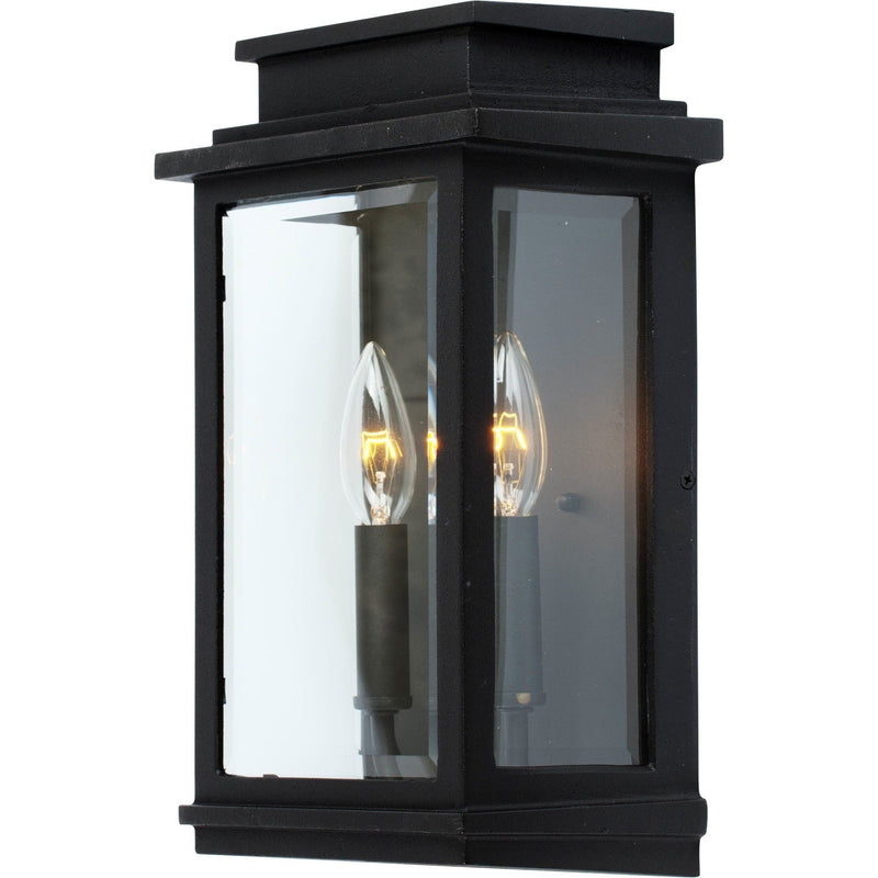 Artcraft - AC8391BK - Two Light Outdoor Wall Mount - Freemont - Black