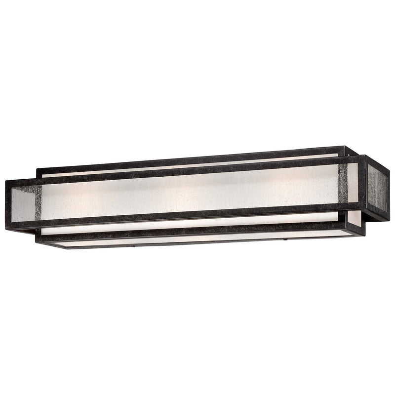 Minka-Lavery - 4873-283 - Three Light Bath - Camden Square - Aged Charcoal