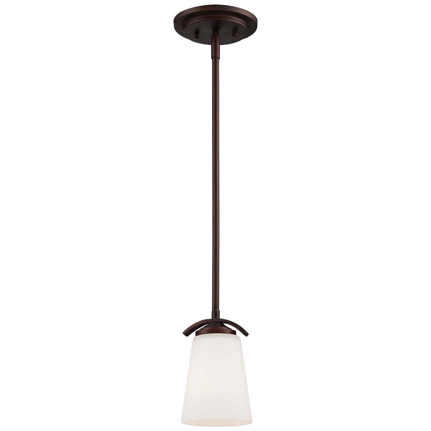 Minka-Lavery - 4961-284 - One Light Mini Pendant - Overland Park - Vintage Bronze