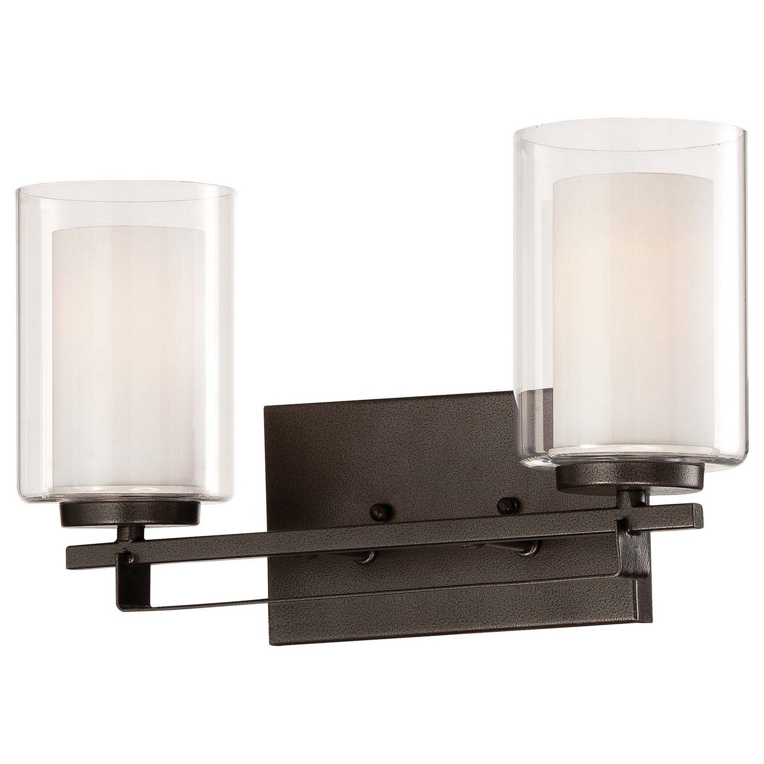 Minka-Lavery - 6102-172 - Two Light Bath Bar - Parsons Studio - Smoked Iron