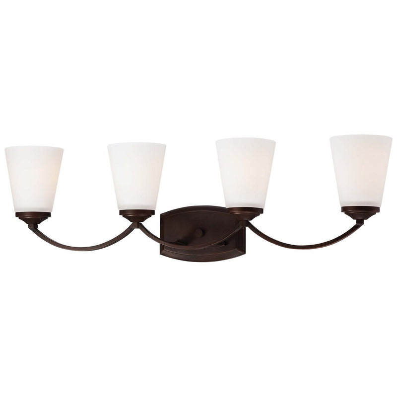 Minka-Lavery - 6964-284 - Four Light Bath - Overland Park - Vintage Bronze