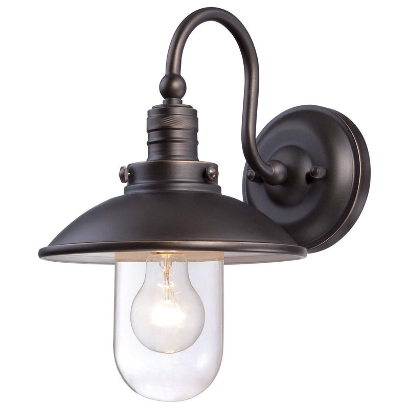 Minka-Lavery - 71163-143C - One Light Wall Mount - Downtown Edison - Oil Rubbed Bronze w/Gold Highlights