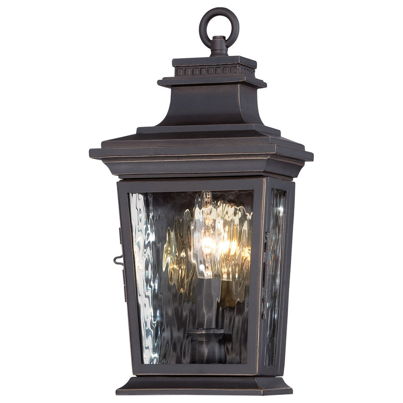 Minka-Lavery - 73001-143C - One Light Pocket Lantern - Vista Montaire - Oil Rubbed Bronze W/ Gold Highlights