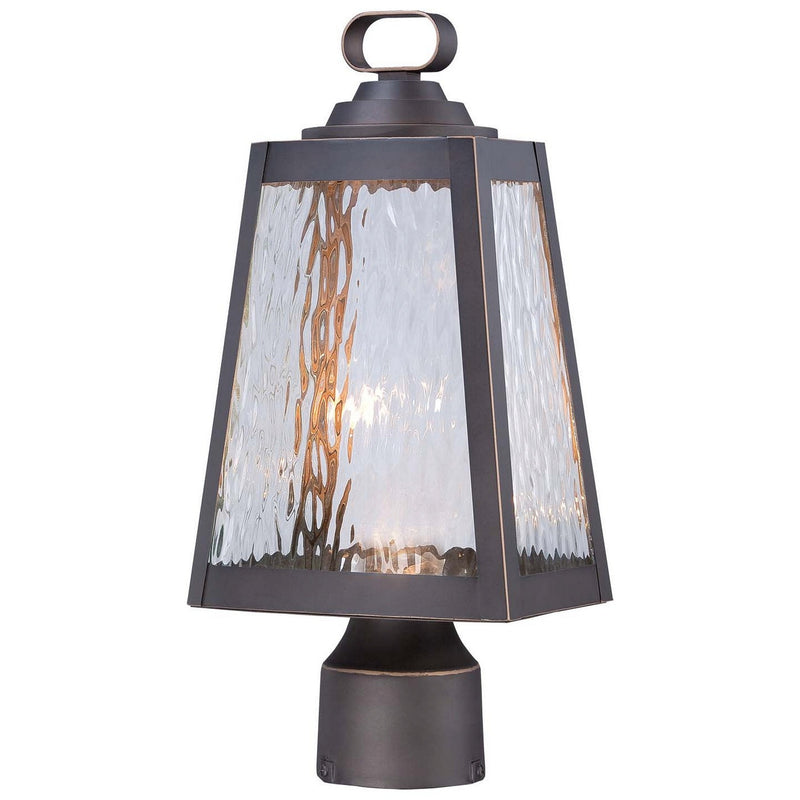 Minka-Lavery - 73106-143C-L - LED Outdoor Post Mount - Talera - Oil Rubbed Bronze W/ Gold Highlights