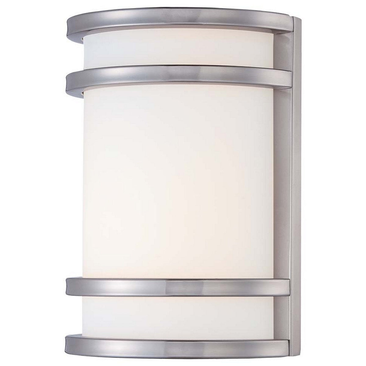 Minka-Lavery - 9801-144-L - LED Outdoor Pocket Lantern - Bay View - Brushed Stainless Steel