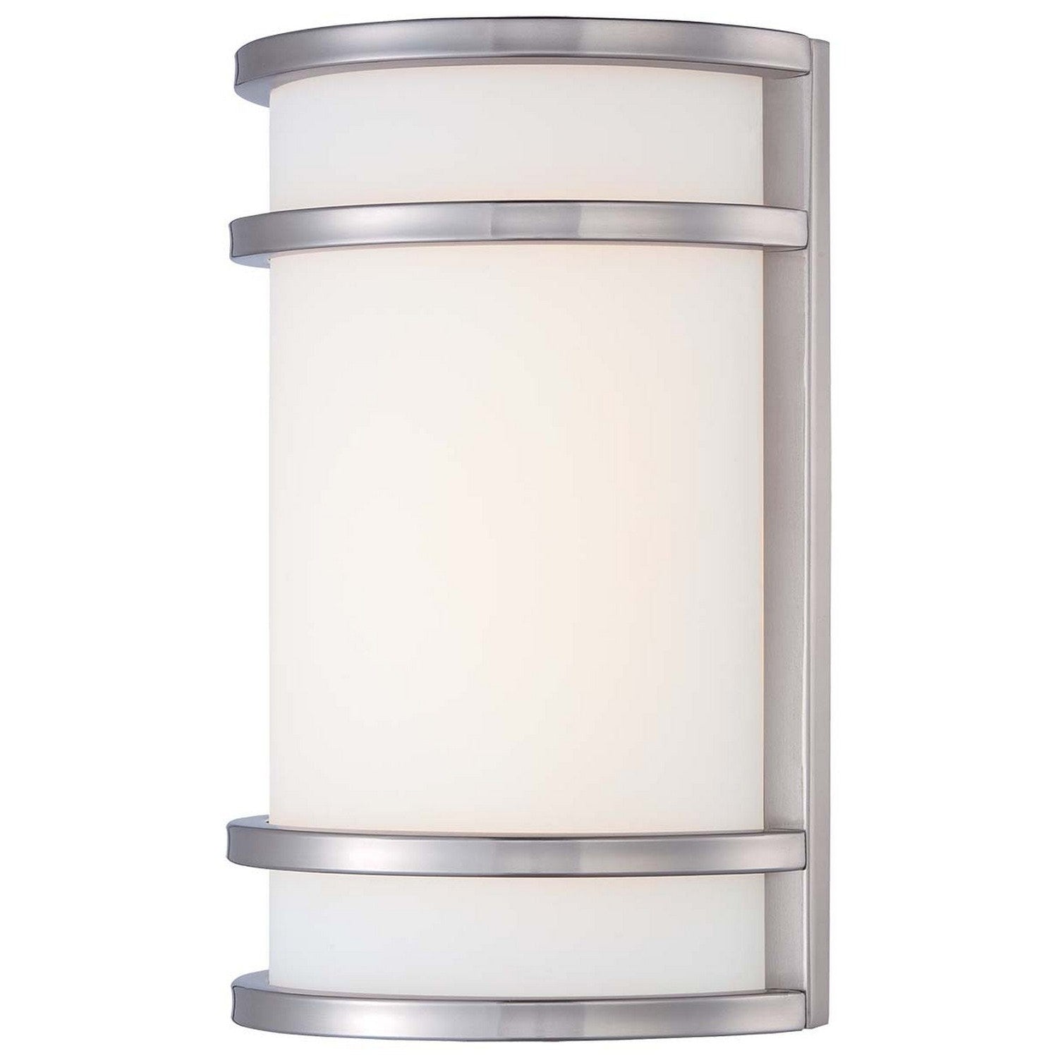 Minka-Lavery - 9802-144-L - LED Outdoor Pocket Lantern - Bay View - Brushed Stainless Steel
