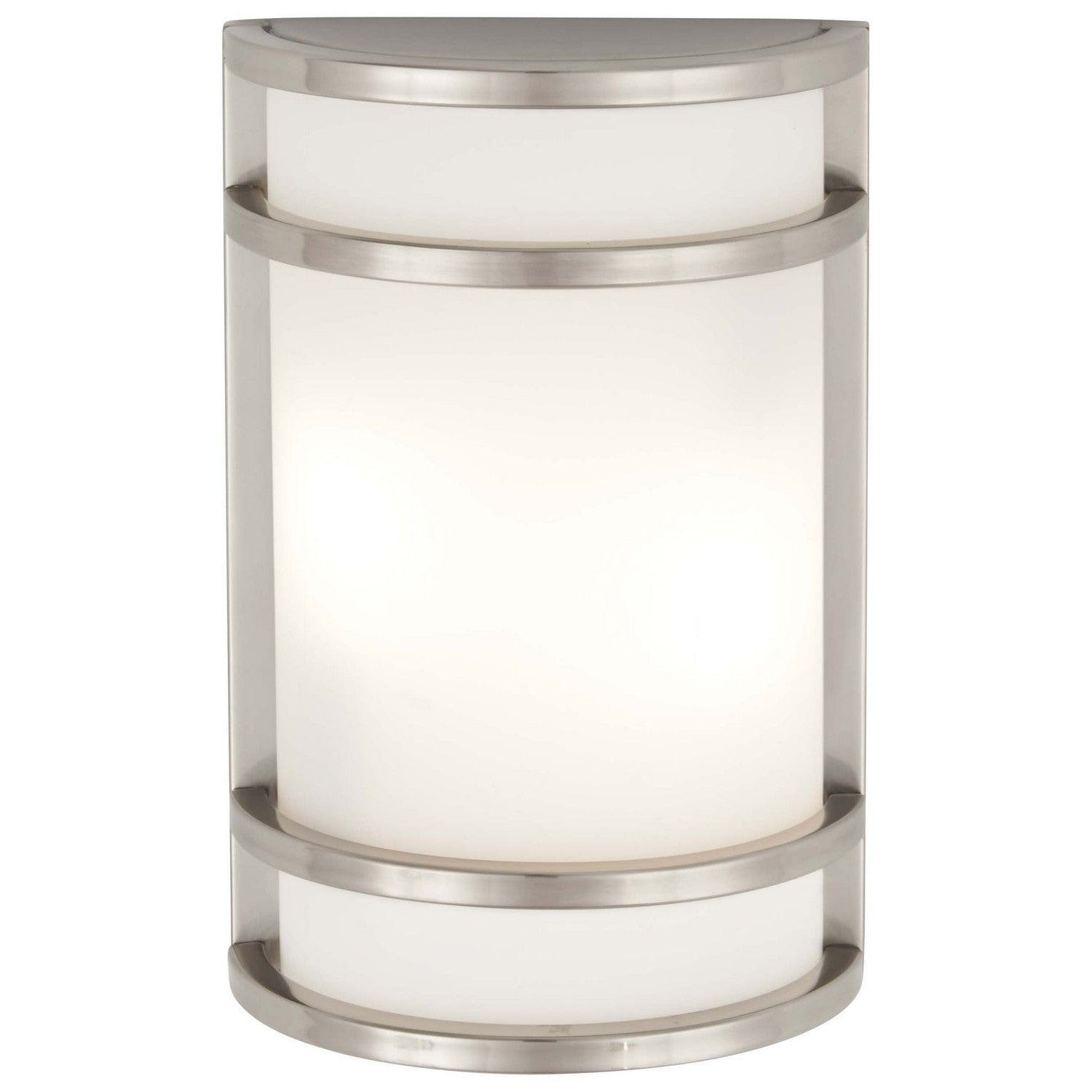 Minka-Lavery - 9802-144-L - LED Outdoor Pocket Lantern - Bay View - Brushed Stainless Steel