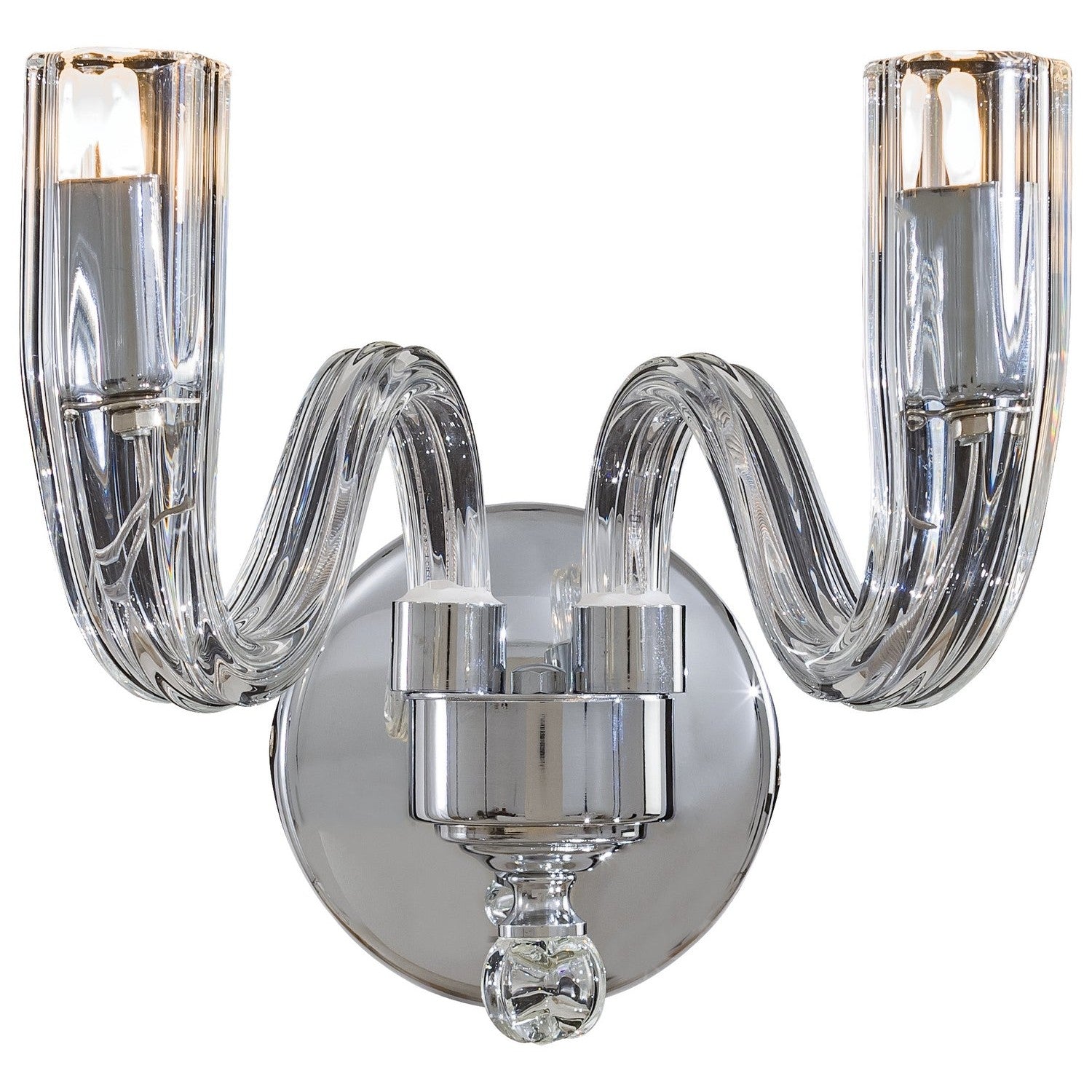 Metropolitan - N9182 - Two Light Wall Sconce - Metropolitan - Chrome