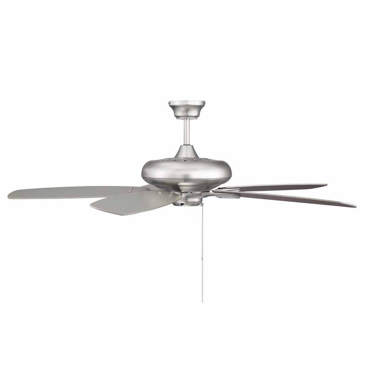 Meridian - M2017BNRV - 52" Ceiling Fan - Mystique - Brushed Nickel