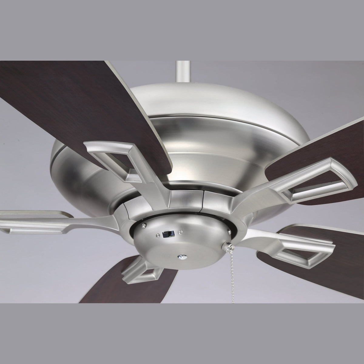 Meridian - M2017BNRV - 52" Ceiling Fan - Mystique - Brushed Nickel