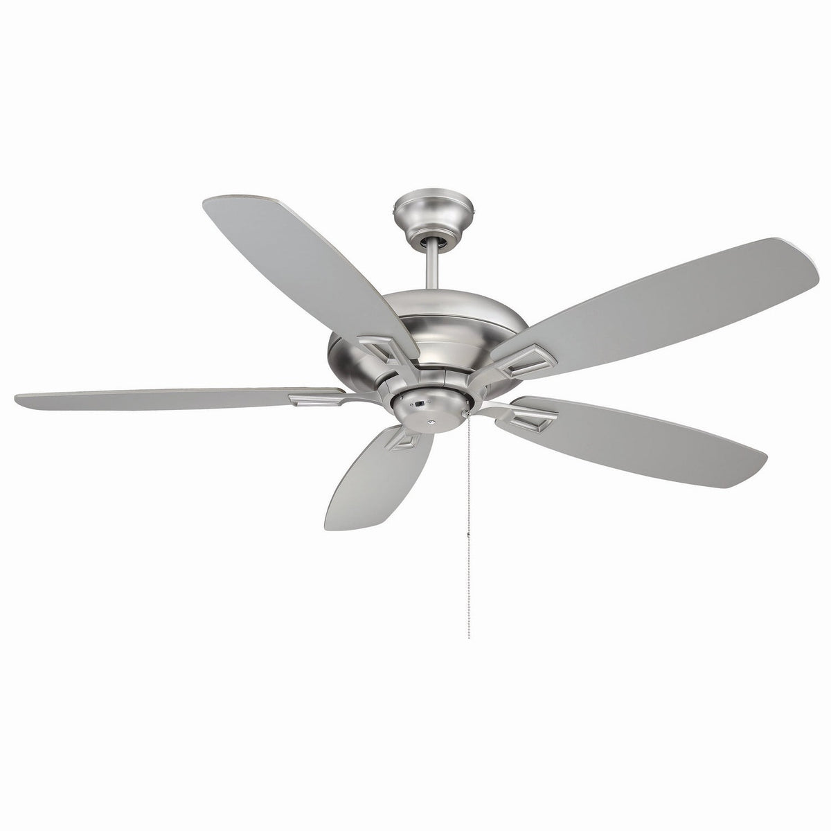 Meridian - M2017BNRV - 52" Ceiling Fan - Mystique - Brushed Nickel