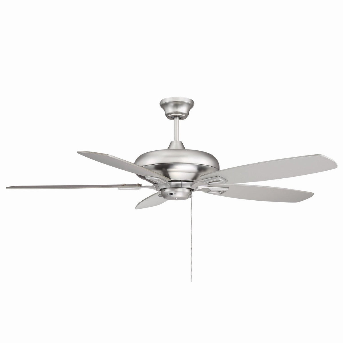 Meridian - M2017BNRV - 52" Ceiling Fan - Mystique - Brushed Nickel