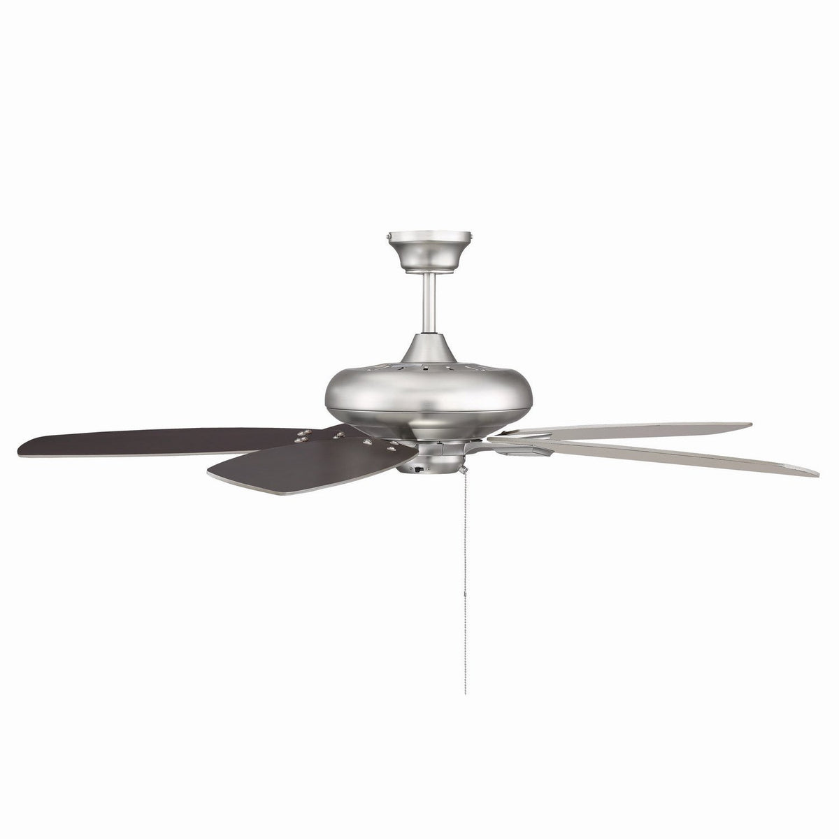 Meridian - M2017BNRV - 52" Ceiling Fan - Mystique - Brushed Nickel