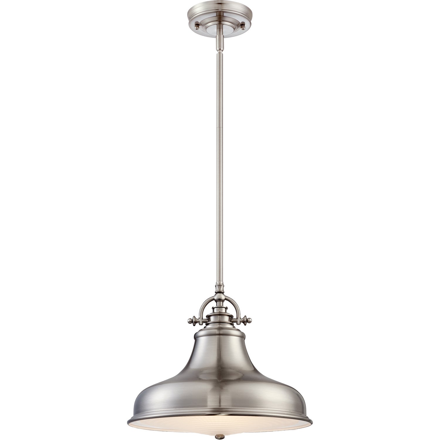 Quoizel - ER1814BN - One Light Pendant - Emery - Brushed Nickel