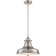 Quoizel - ER1814BN - One Light Pendant - Emery - Brushed Nickel