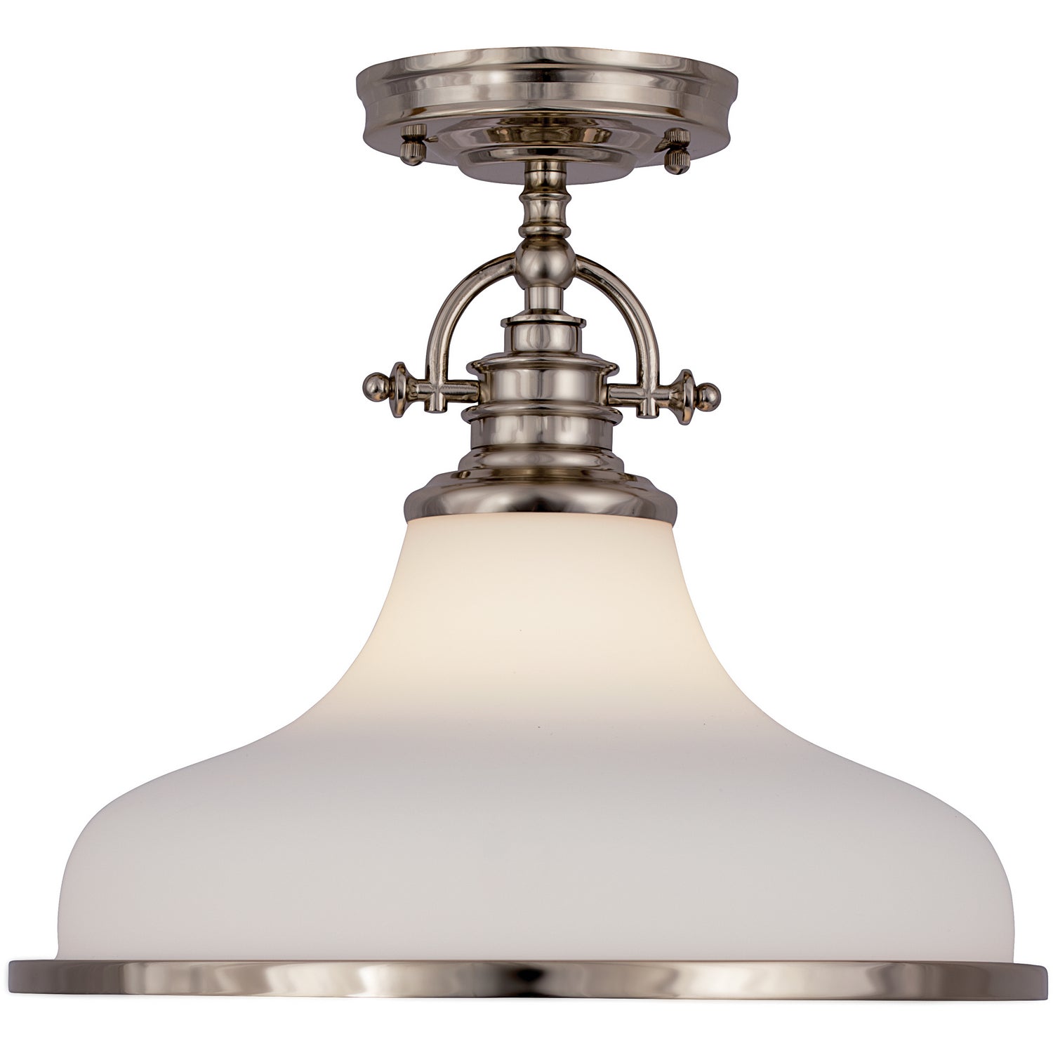Quoizel - GRT2814BN - One Light Pendant - Grant - Brushed Nickel
