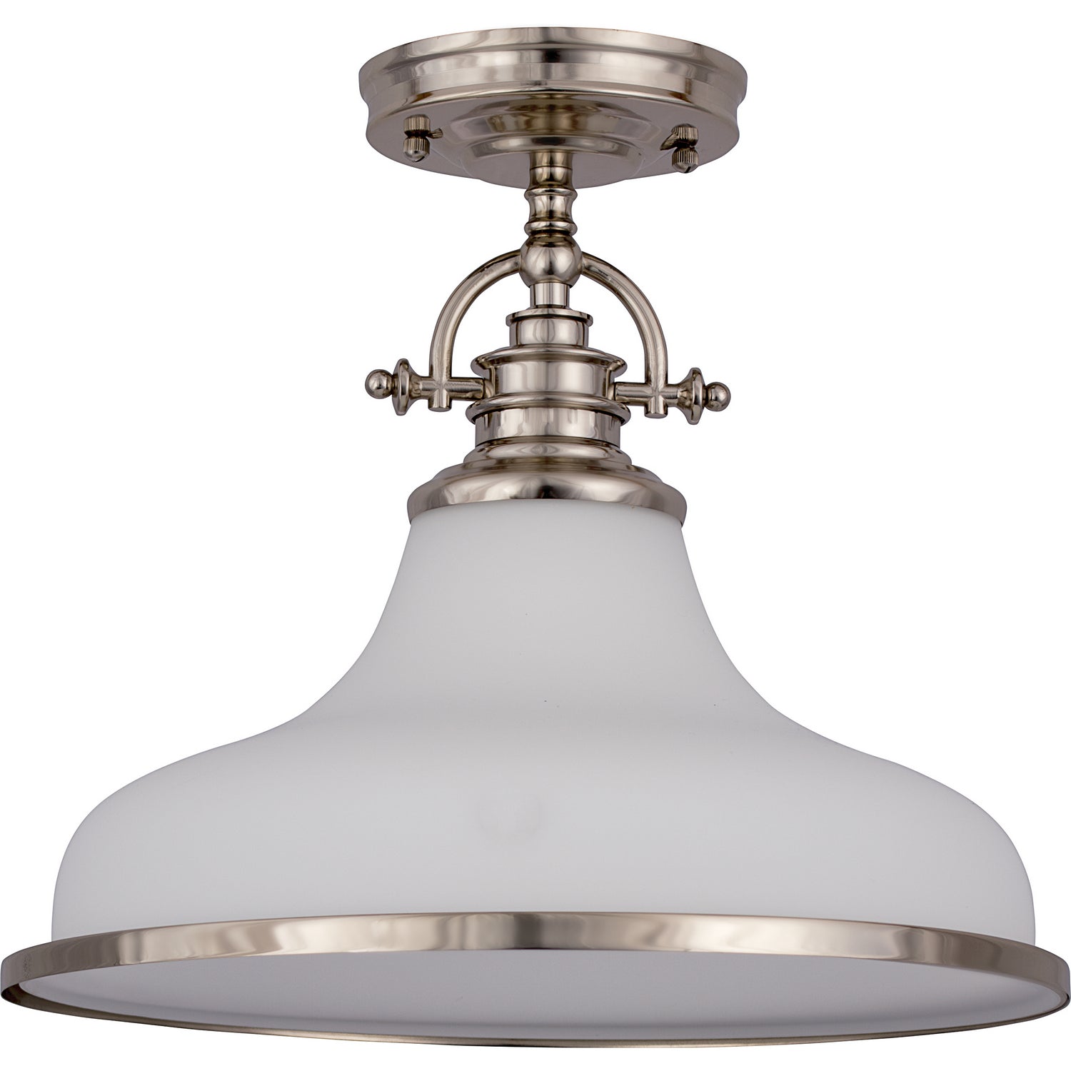 Quoizel - GRT2814BN - One Light Pendant - Grant - Brushed Nickel