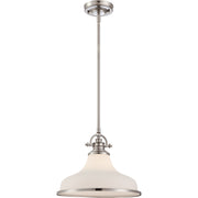 Quoizel - GRT2814BN - One Light Pendant - Grant - Brushed Nickel
