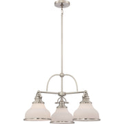 Quoizel - GRT5103BN - Three Light Chandelier - Grant - Brushed Nickel