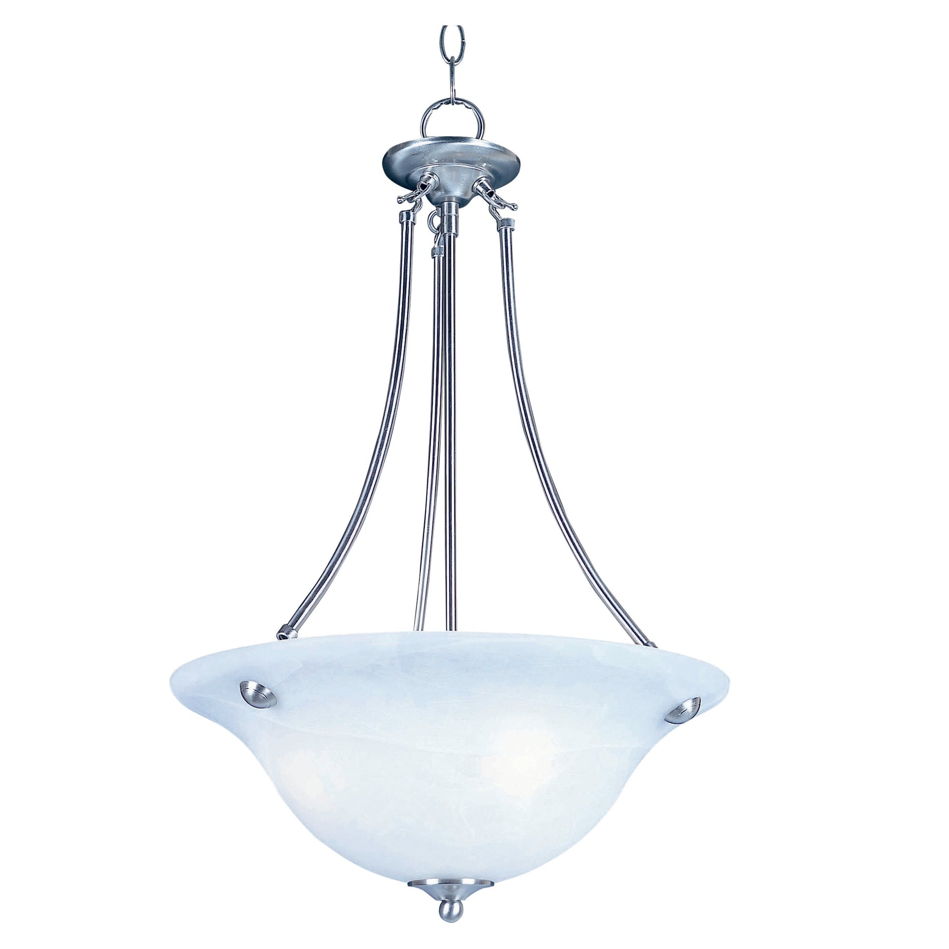 Maxim - 2682FTSN - Three Light Pendant - Malaga - Satin Nickel