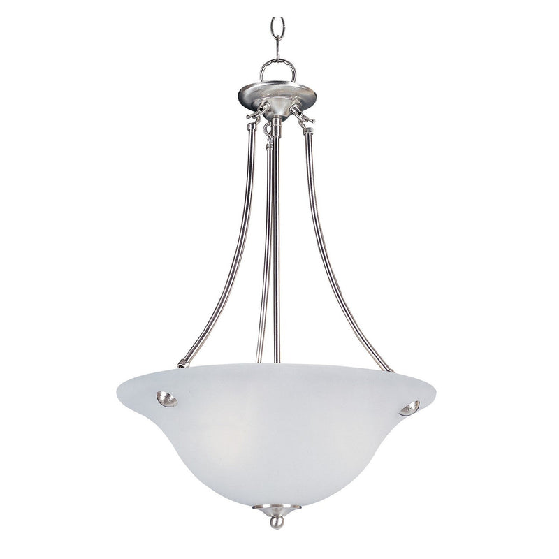 Maxim - 2682FTSN - Three Light Pendant - Malaga - Satin Nickel