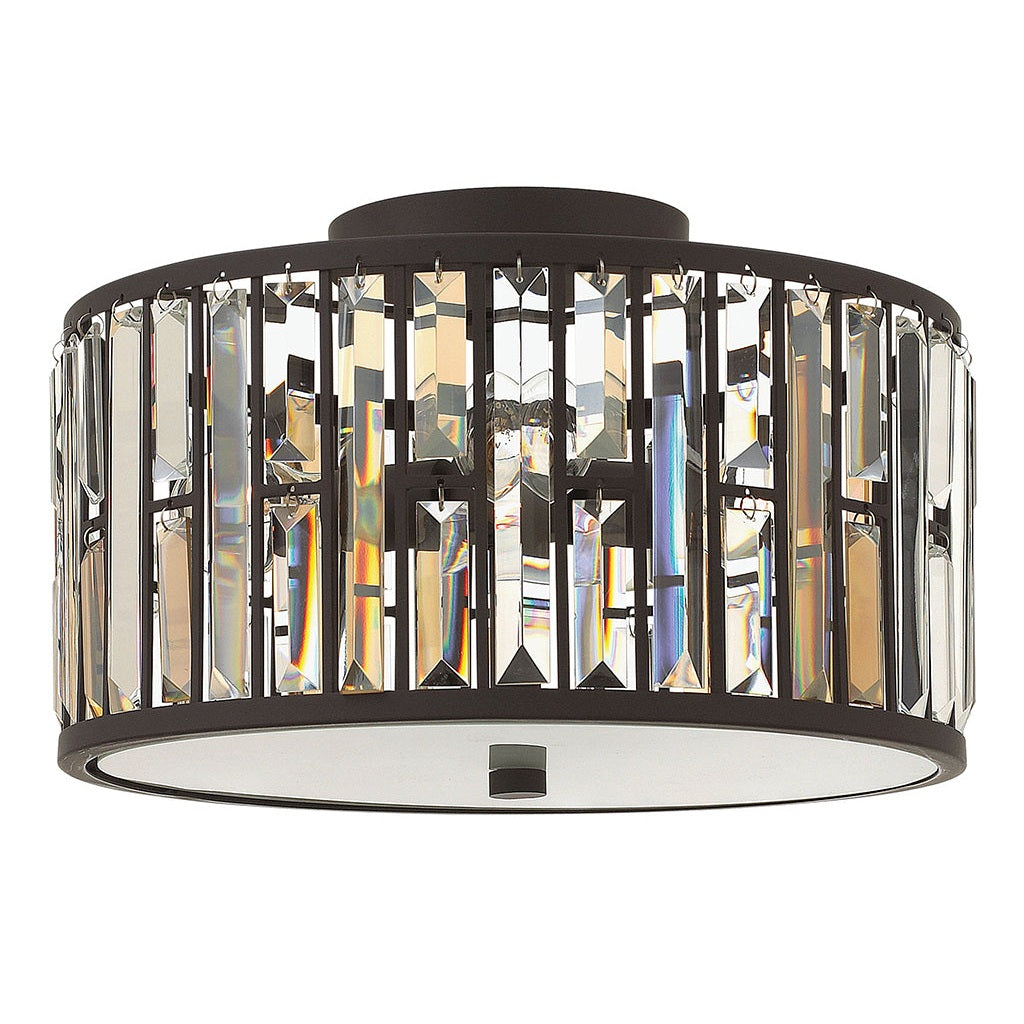 Fredrick Ramond - FR33731VBZ - LED Flush Mount - Gemma - Vintage Bronze