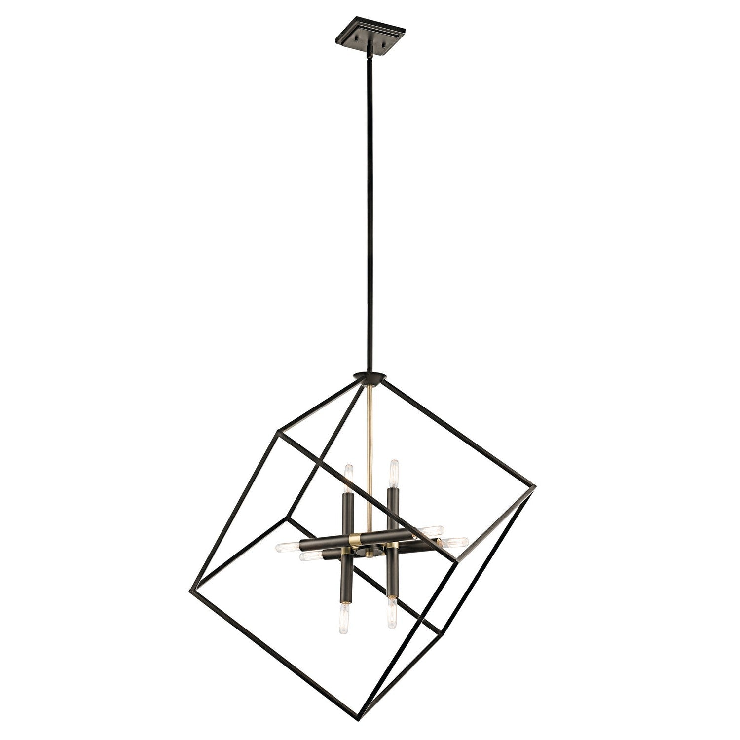 Kichler - 42526OZ - Eight Light Chandelier - Cartone - Olde Bronze