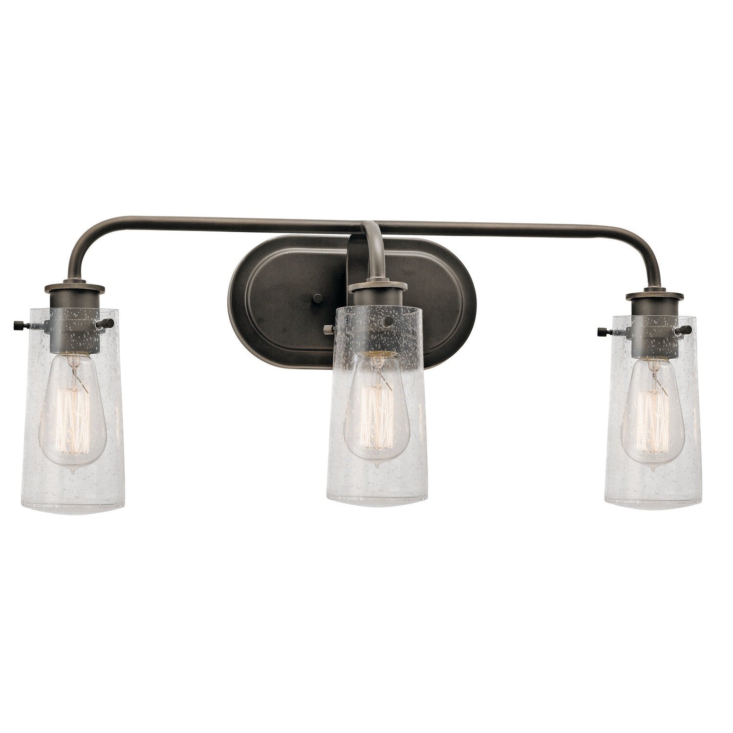 Kichler - 45459OZ - Three Light Bath - Braelyn - Olde Bronze