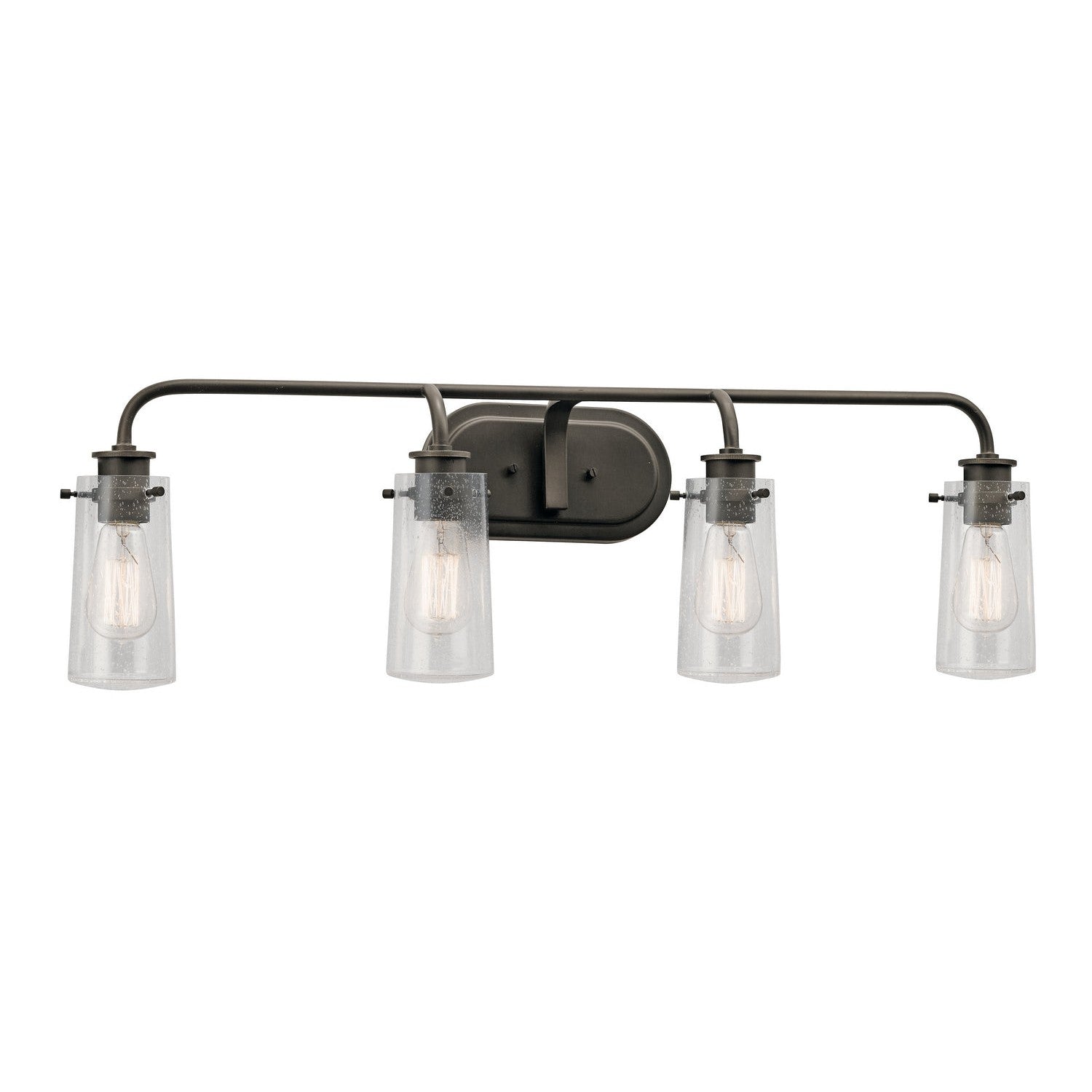 Kichler - 45460OZ - Four Light Bath - Braelyn - Olde Bronze