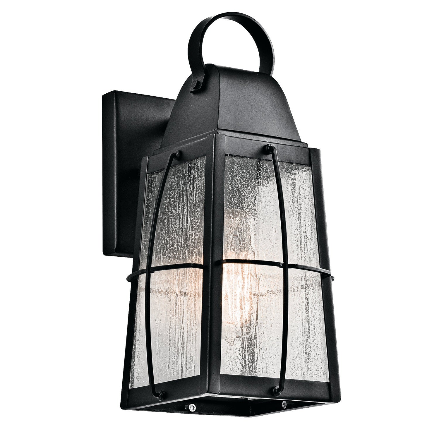Kichler - 49552BKT - One Light Outdoor Wall Mount - Tolerand - Textured Black